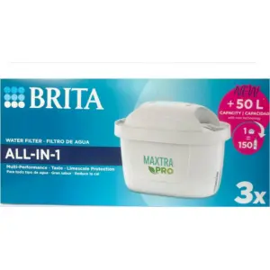 BRITA MAXTRA PRO All-in-1 Filter Cartridges - Pack of 3